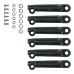 SKS ESC Vario fixing adapter - tukikiinnikkeet lokasuojille (6 kpl)